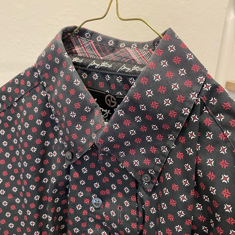 Men's Long Sleeve Button Down Shirt - George Strait Collection by Wrangler